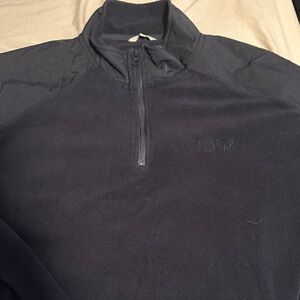 Men's Navy Zip Up Sweater